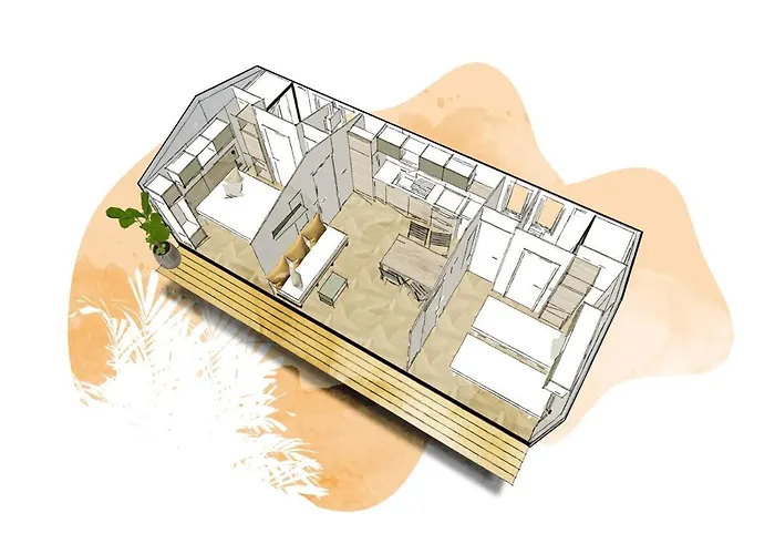 Domaine Mon Calme Кемпинг Пирьяк-Сюр-Мер