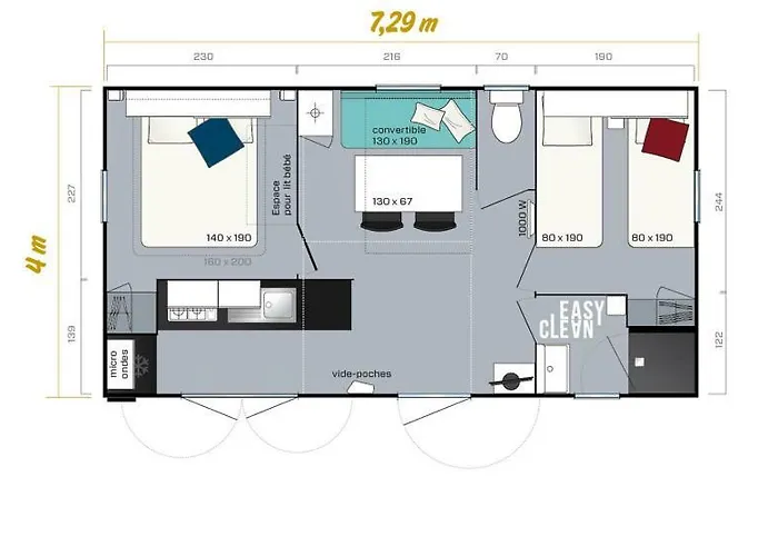 Domaine Mon Calme Кемпинг *